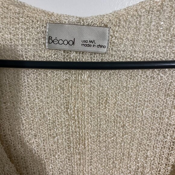 Pink Lily Hold My Hand Striped Slouchy Sweater - Medium/Large - Picture 3 of 5